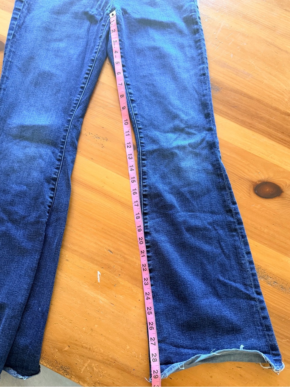 MOTHER The Weekender Fray in Mint Condition Rinse Jeans 29 - Picture 11 of 14